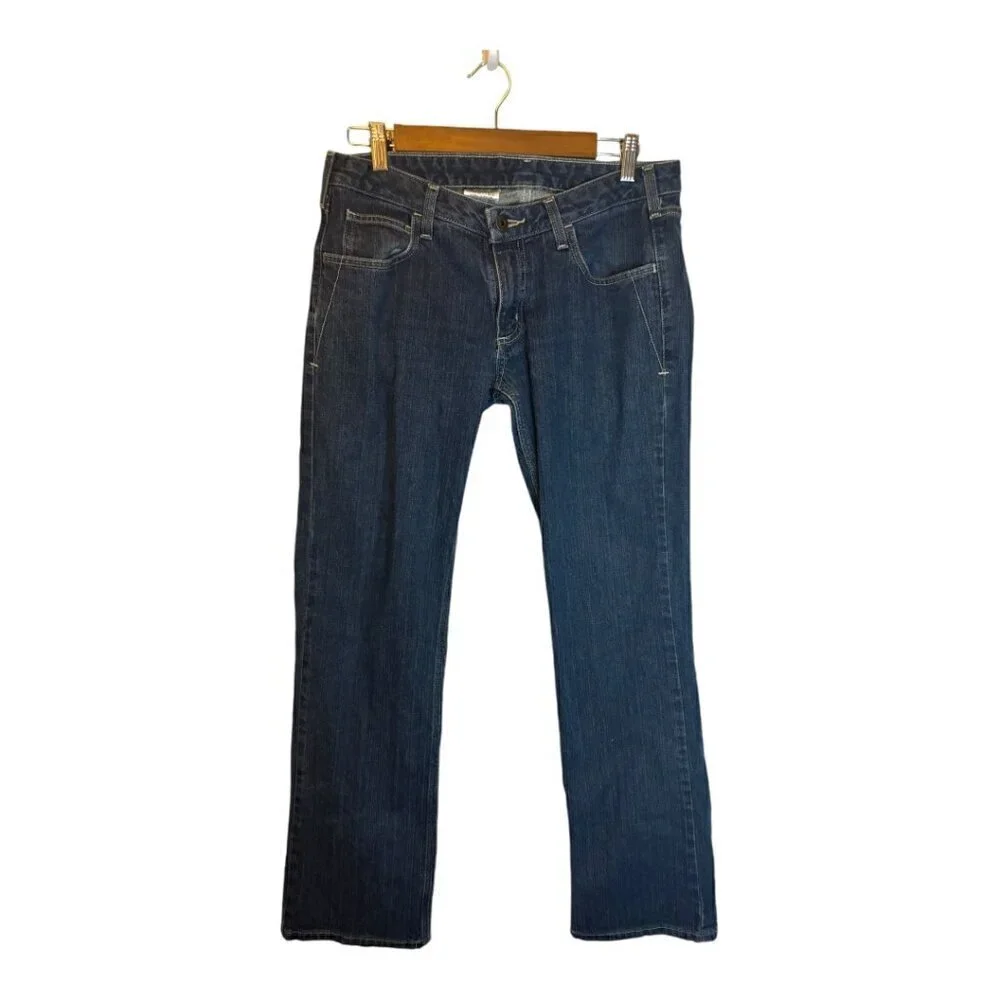 Carhartt Jeans Women's Size 8 Straight Fit Outdoor Denim